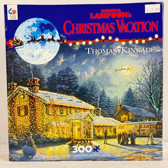 ceaco Other - SEALED! Ceaco Thomas Kinkade “National Lampoons Christmas Vacation” Puzzle